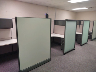 Cubicle Door: Case Study 2 - Social Distancing Office Design Case Study 2 - Social Distancing Office Design