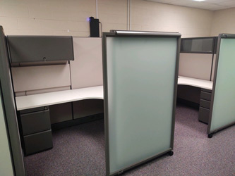 Cubicle Doors: Case Study 2 - Office Reconfiguration with Cubicle Sliding Doors Case Study 2 - Office Reconfiguration with Cubicle Sliding Doors