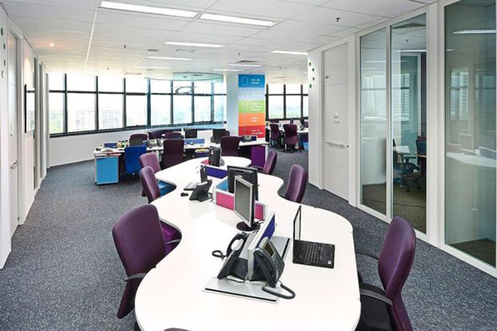 Hot desking at Pfizer Malaysia offices Hot desking at Pfizer Malaysia offices