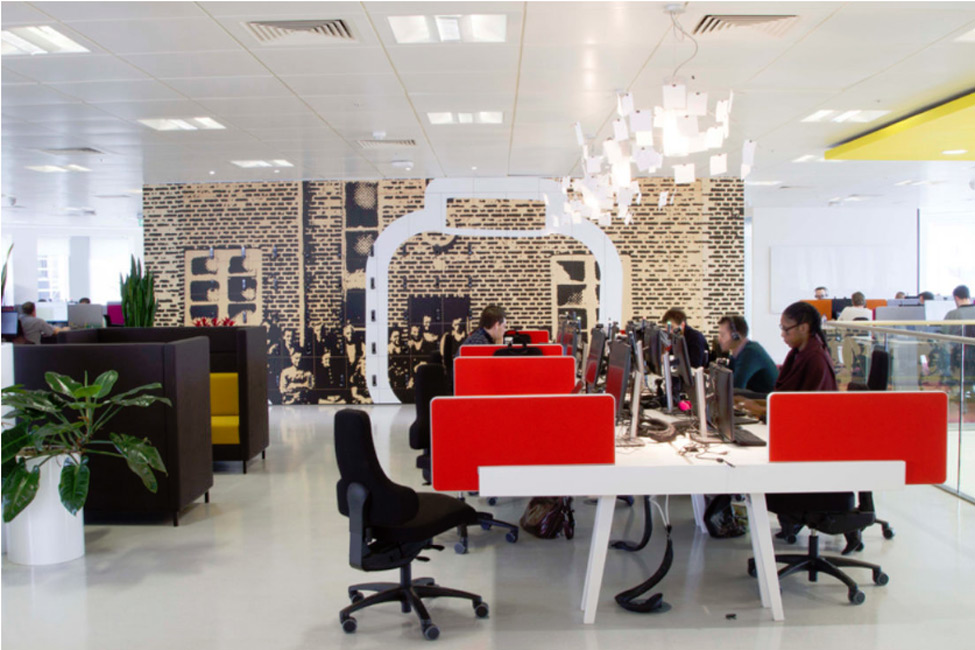Office hoteling at Lego Office hoteling at Lego