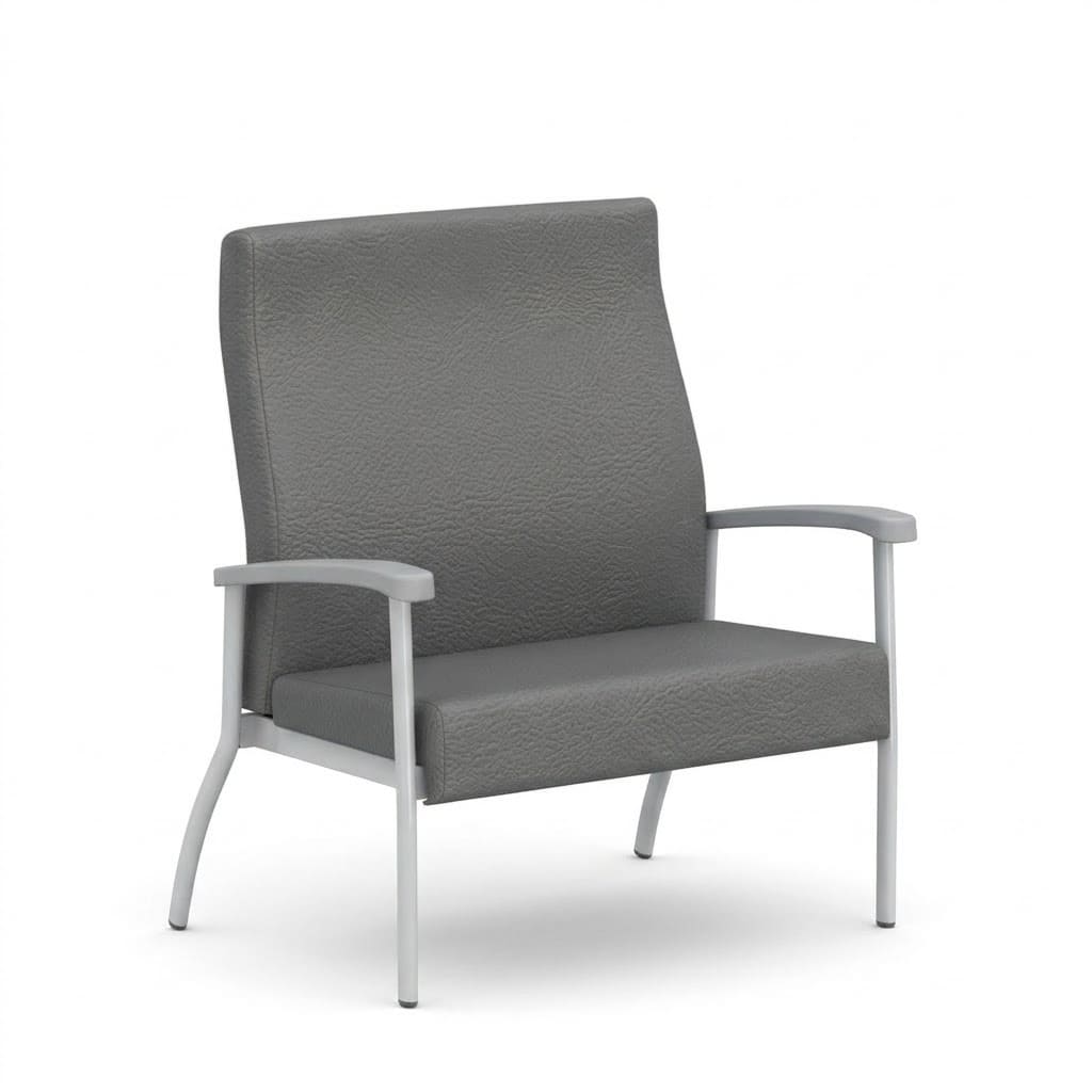 Armchair left link cool grey Armchair left link cool grey