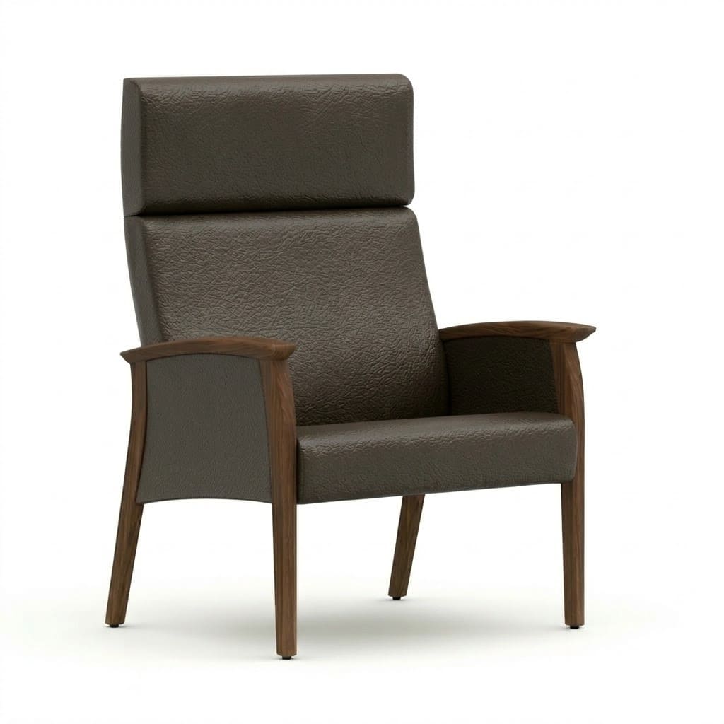 Bariatric chair close arm espresso Bariatric chair close arm espresso