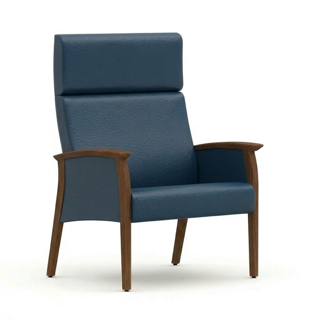 Bariatric chair close arm navy Bariatric chair close arm navy