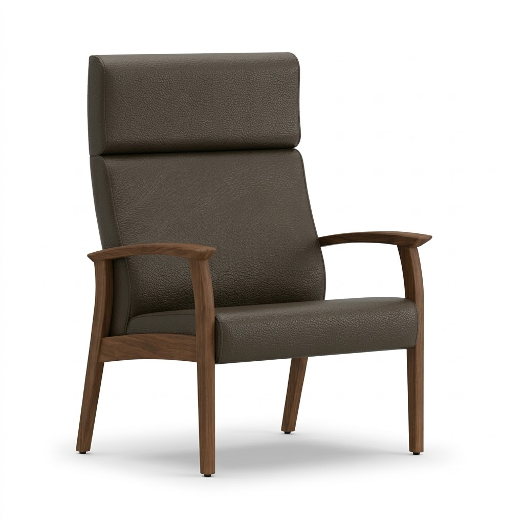 Bariatric chair open arm espresso 1 Bariatric chair open arm espresso 1