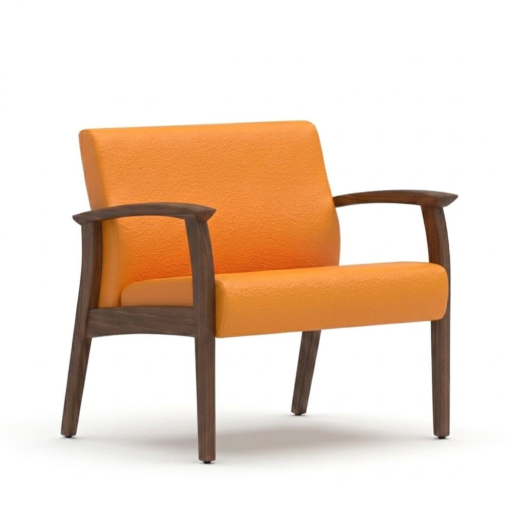 Bariatric chair orange 3 Bariatric chair orange 3