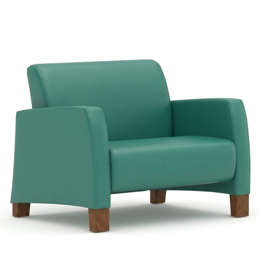 Bariatric lounge chair green Bariatric lounge chair green