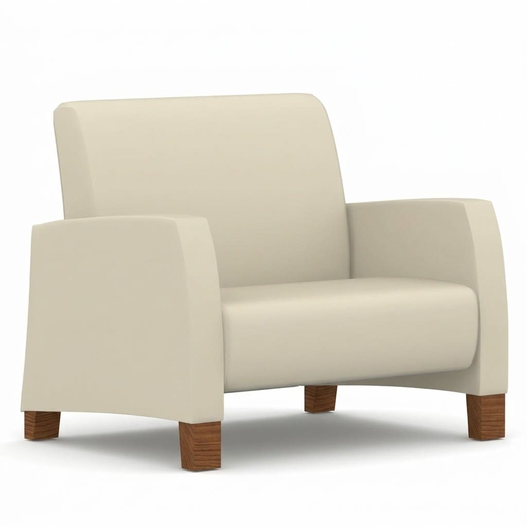 Bariatric lounge chair high white Bariatric lounge chair high white