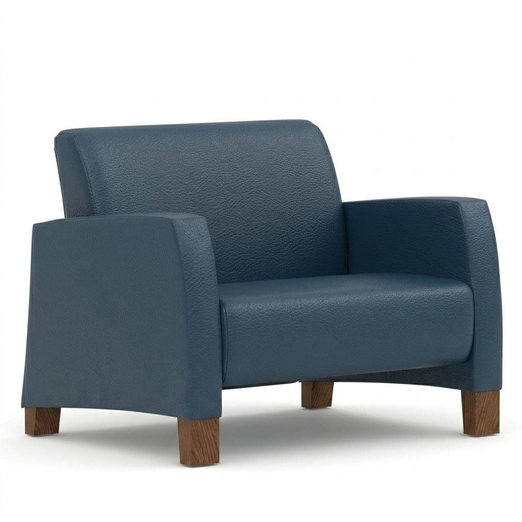 Bariatric lounge chair navy Bariatric lounge chair navy
