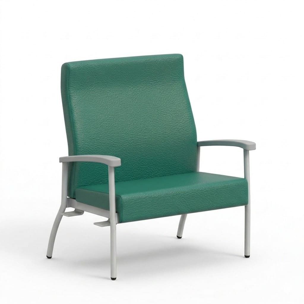 Bariatric medical high back green 1 Bariatric medical high back green 1