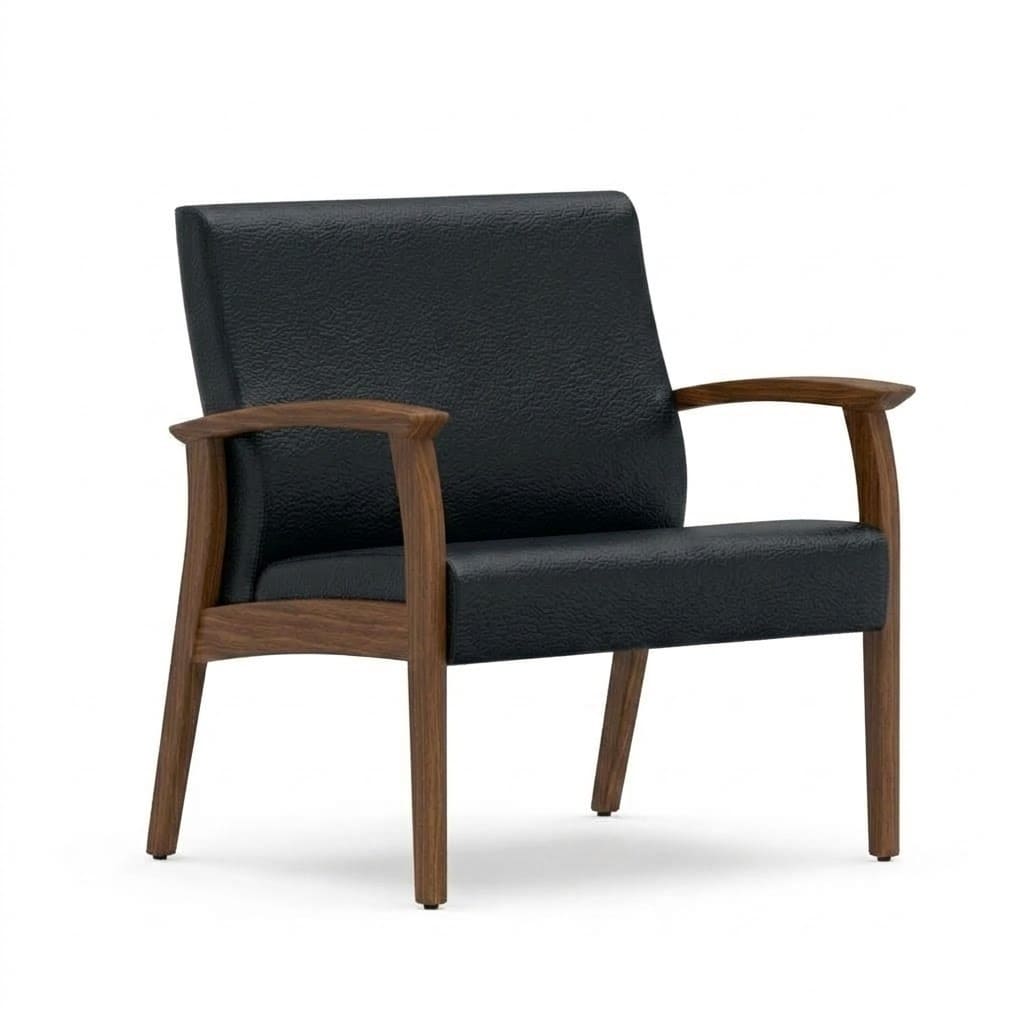 Big bariatric chair black 1 Big bariatric chair black 1