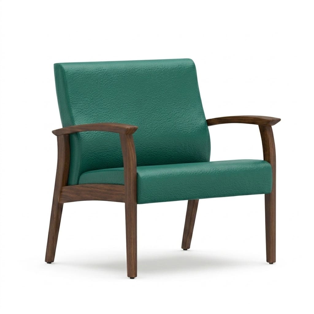 Big bariatric chair green 1 Big bariatric chair green 1