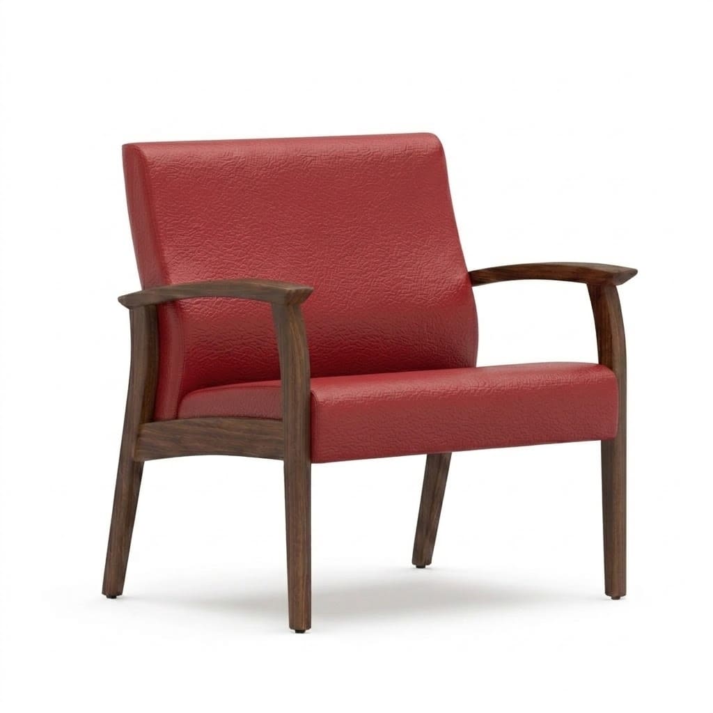 Big bariatric chair red barn 1 Big bariatric chair red barn 1