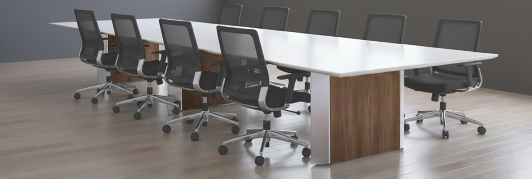 Glass Meeting Room Table