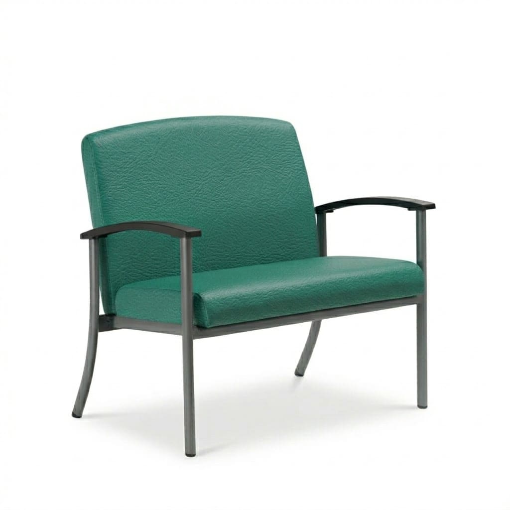 Extra wide chair low back green Extra wide chair low back green