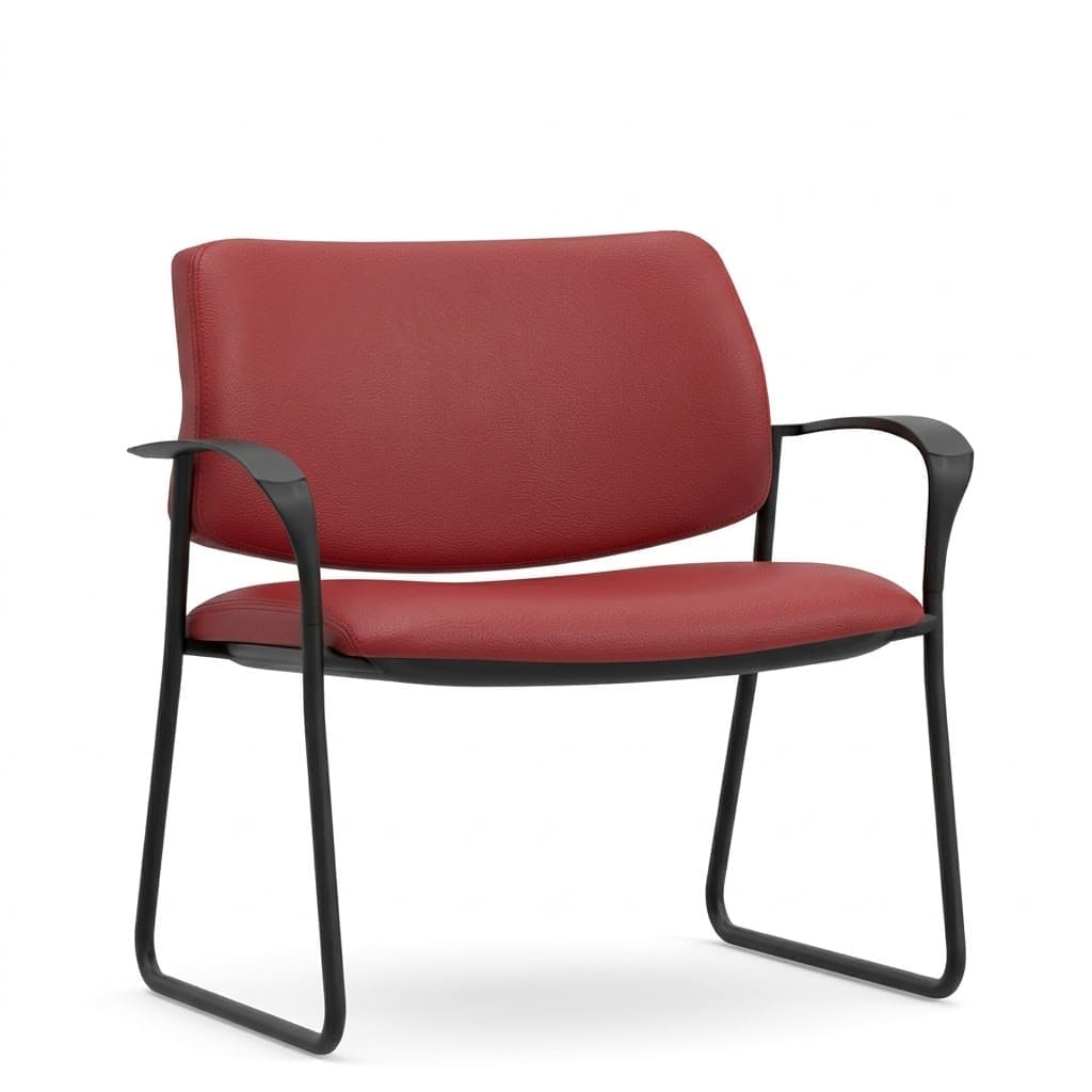Reception chairs sled base legs red barn Reception chairs sled base legs red barn