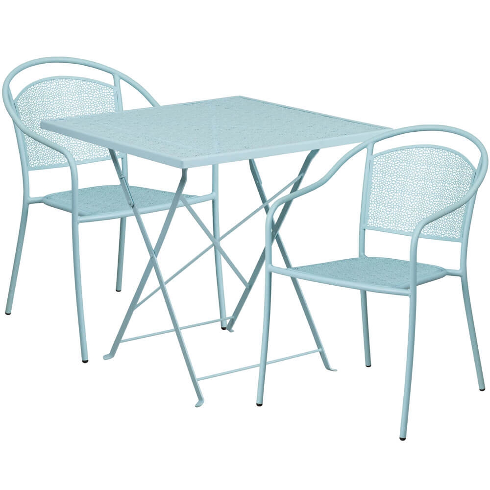 Bistro table set CUB CO 28SQF 03CHR2 SKY GG FLA Bistro table set CUB CO 28SQF 03CHR2 SKY GG FLA