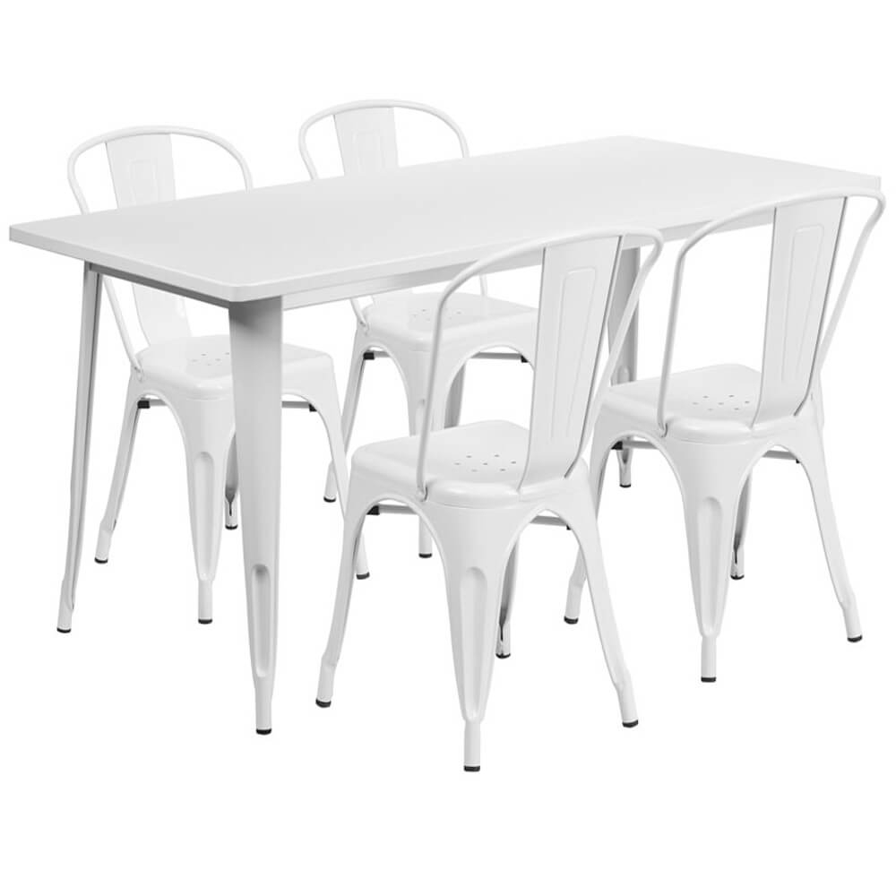 Bistro table set CUB ET CT005 4 30 YL GG FLA Bistro table set CUB ET CT005 4 30 YL GG FLA