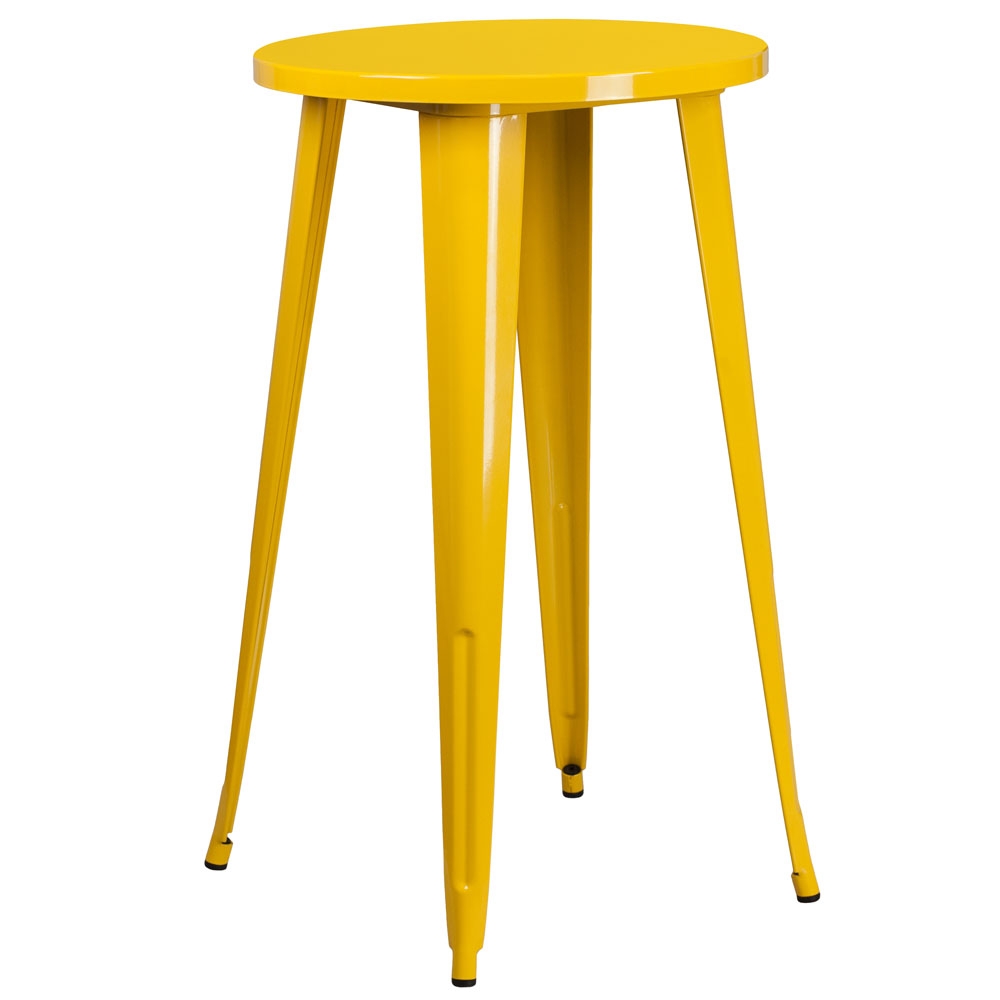 Cafe table CUB CH 51080 40 YL GG FLA Cafe table CUB CH 51080 40 YL GG FLA