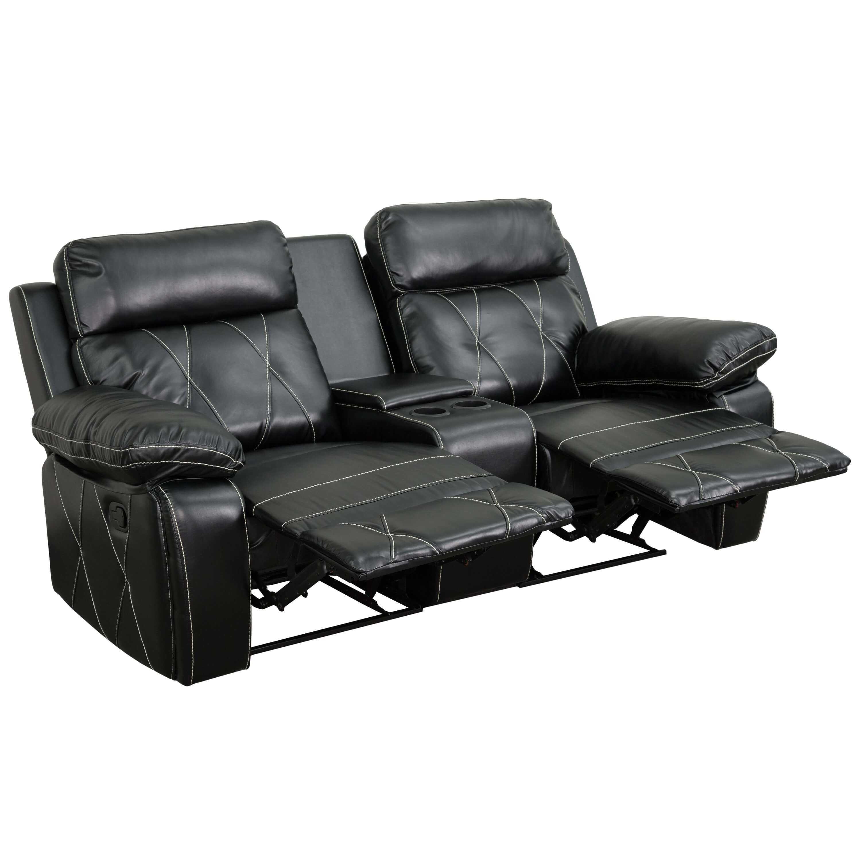 Cinema chairs reclined view Cinema chairs reclined view