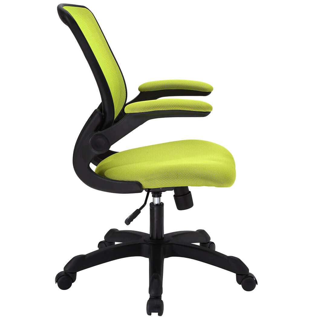 Colorful office chairs side view Colorful office chairs side view