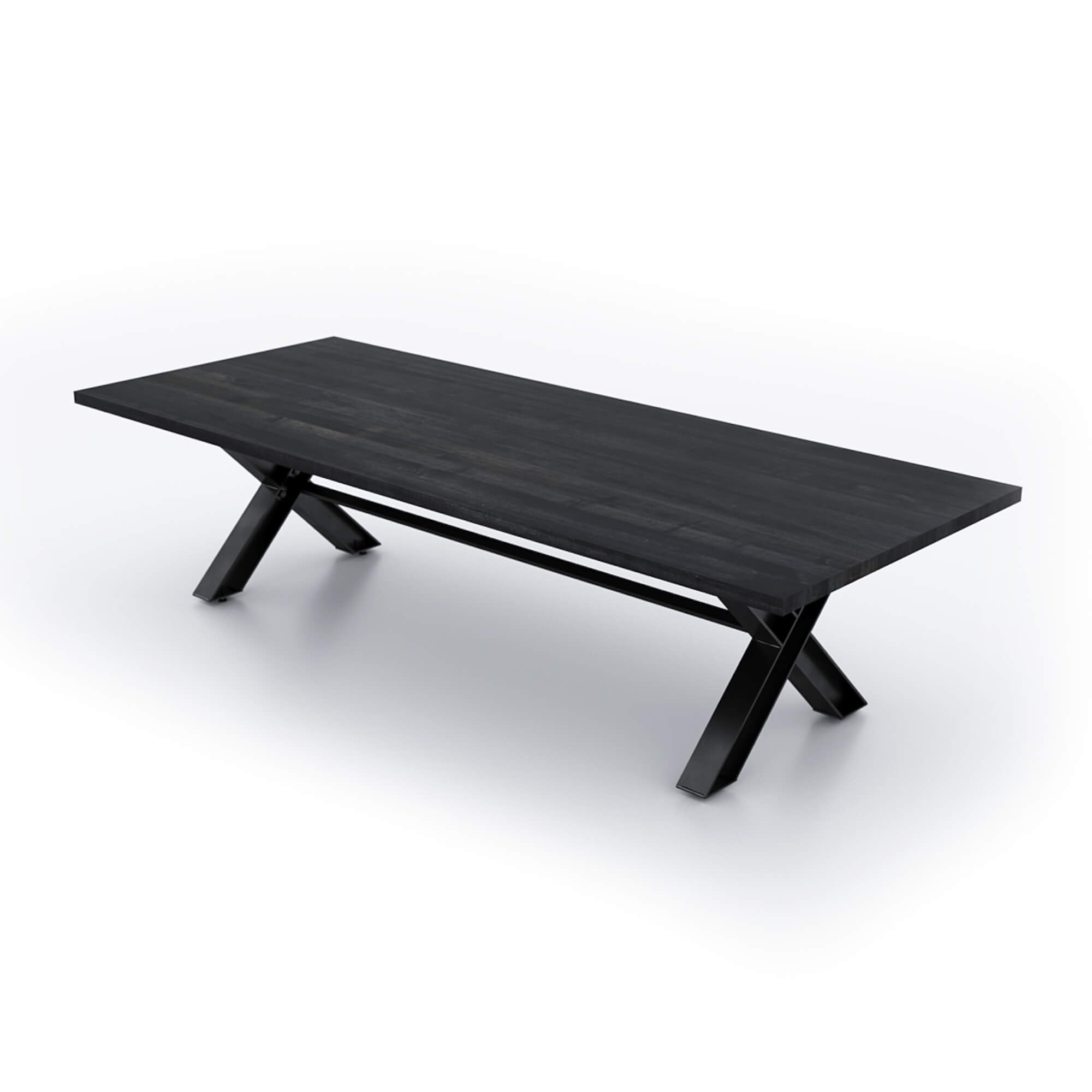 Conference room tables conference room id6 industrial conference table angle view ebony 2 Conference room tables conference room id6 industrial conference table angle view ebony 2