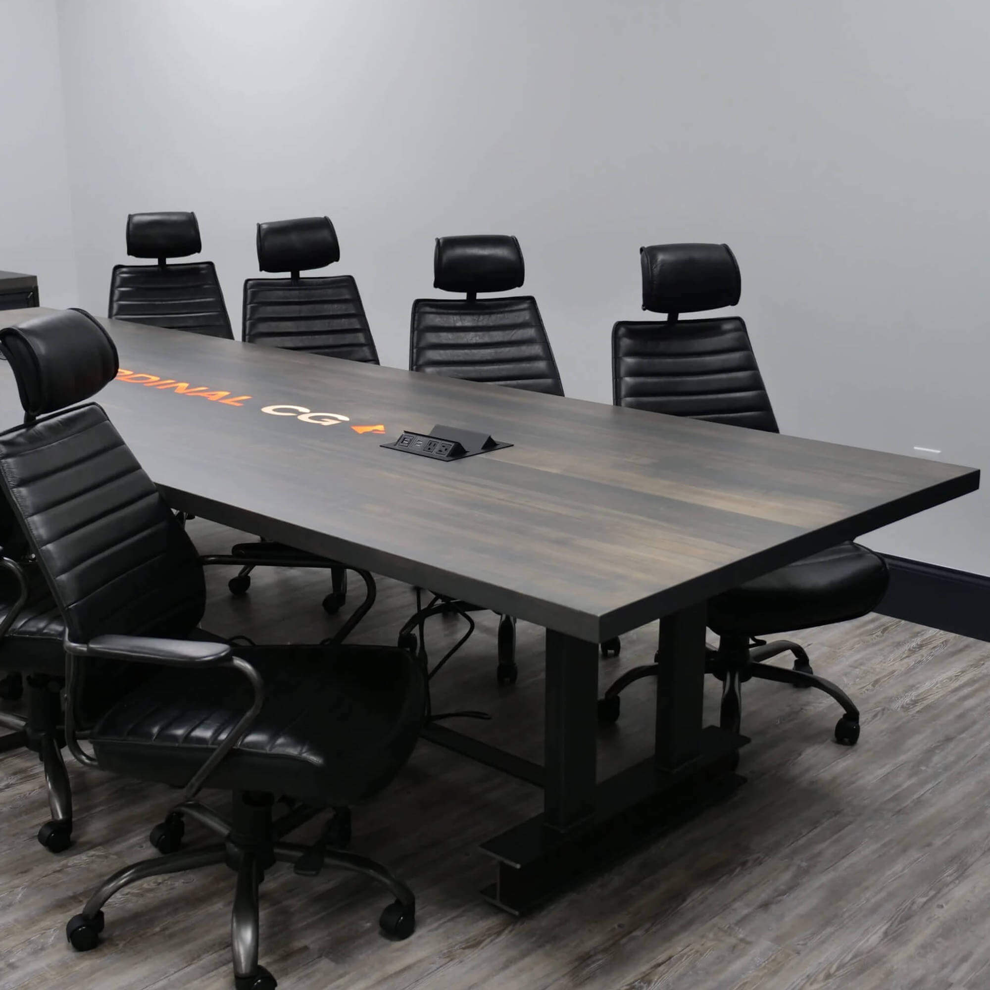 Conference room tables conference table id2 industrial conference table space view customizable logo printed table Conference room tables conference table id2 industrial conference table space view customizable logo printed table