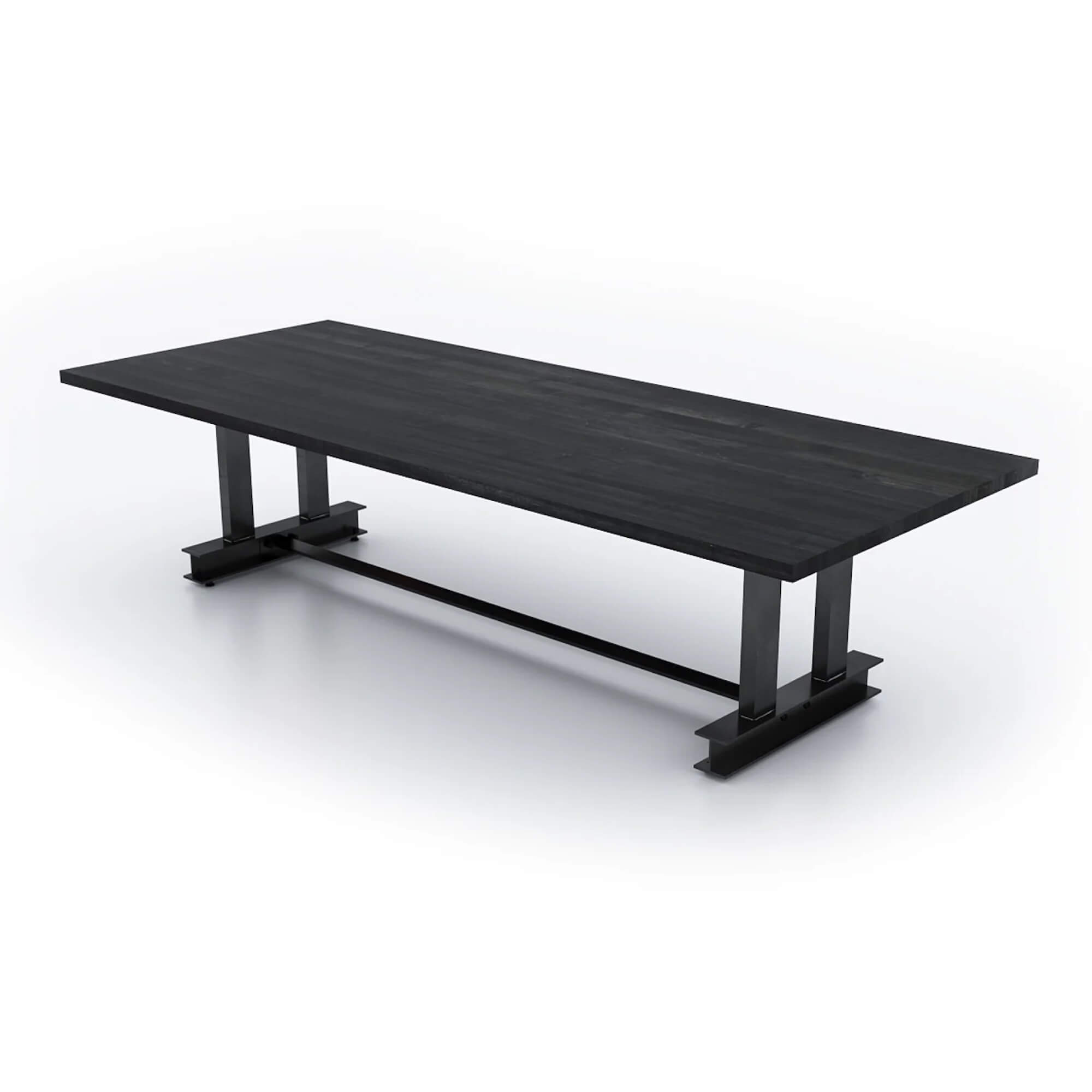 Conference room tables conference table id2 industrial conference table view ebony Conference room tables conference table id2 industrial conference table view ebony