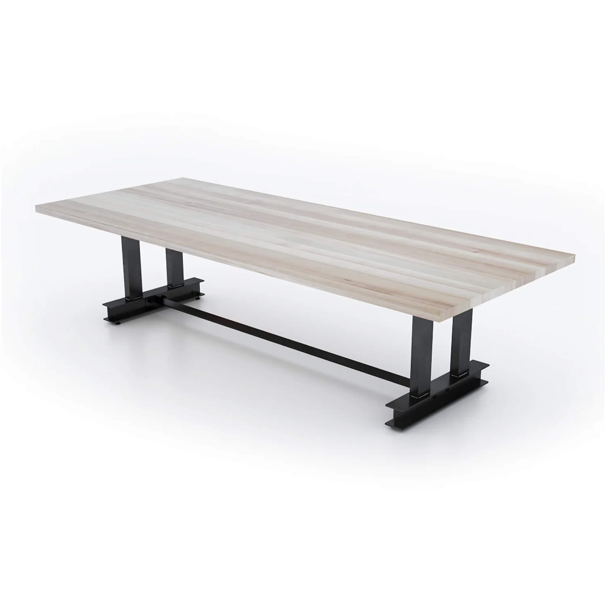 Conference room tables conference table id2 industrial conference table view white wash Conference room tables conference table id2 industrial conference table view white wash