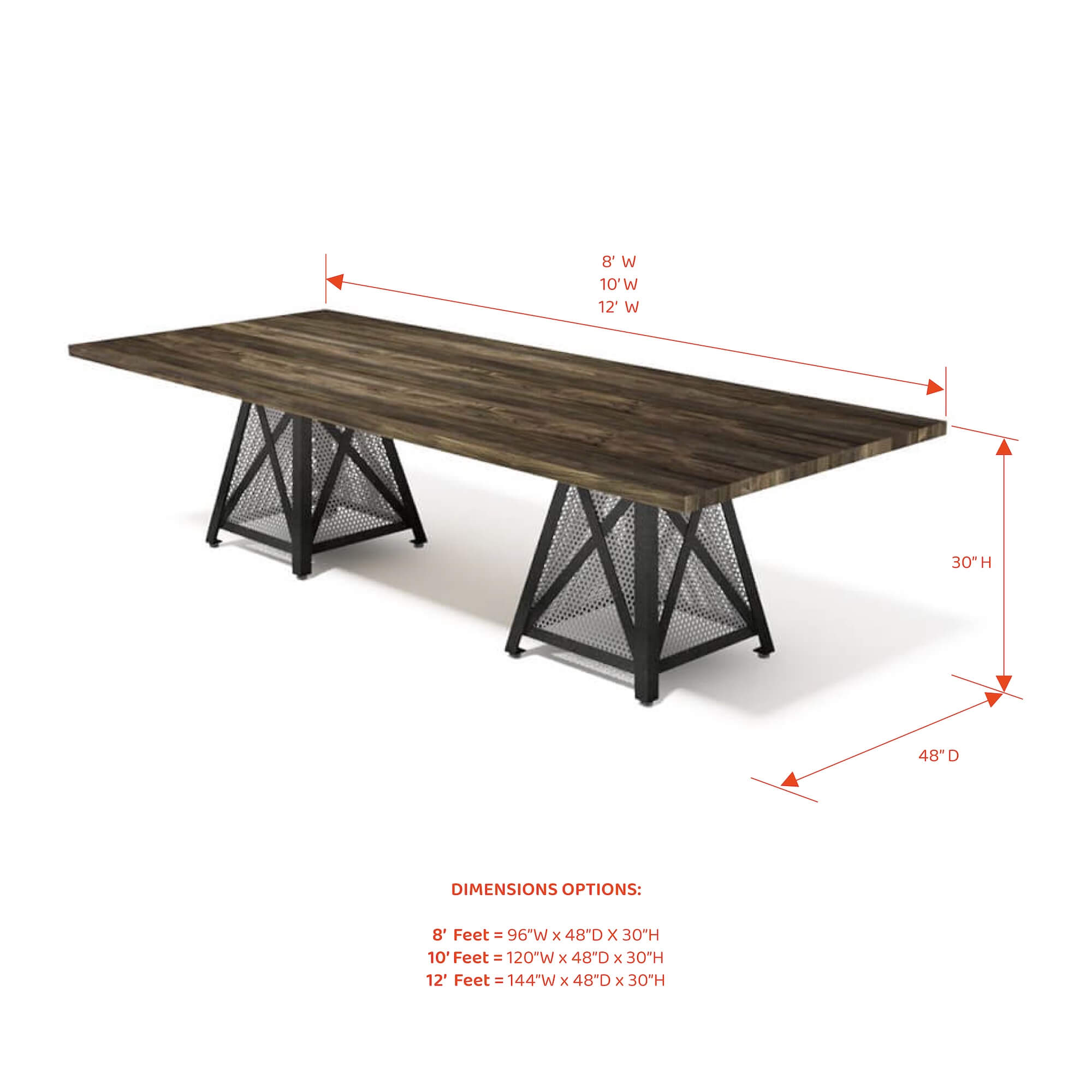Conference room tables conference table id3 industrial conference table measurement view Conference room tables conference table id3 industrial conference table measurement view