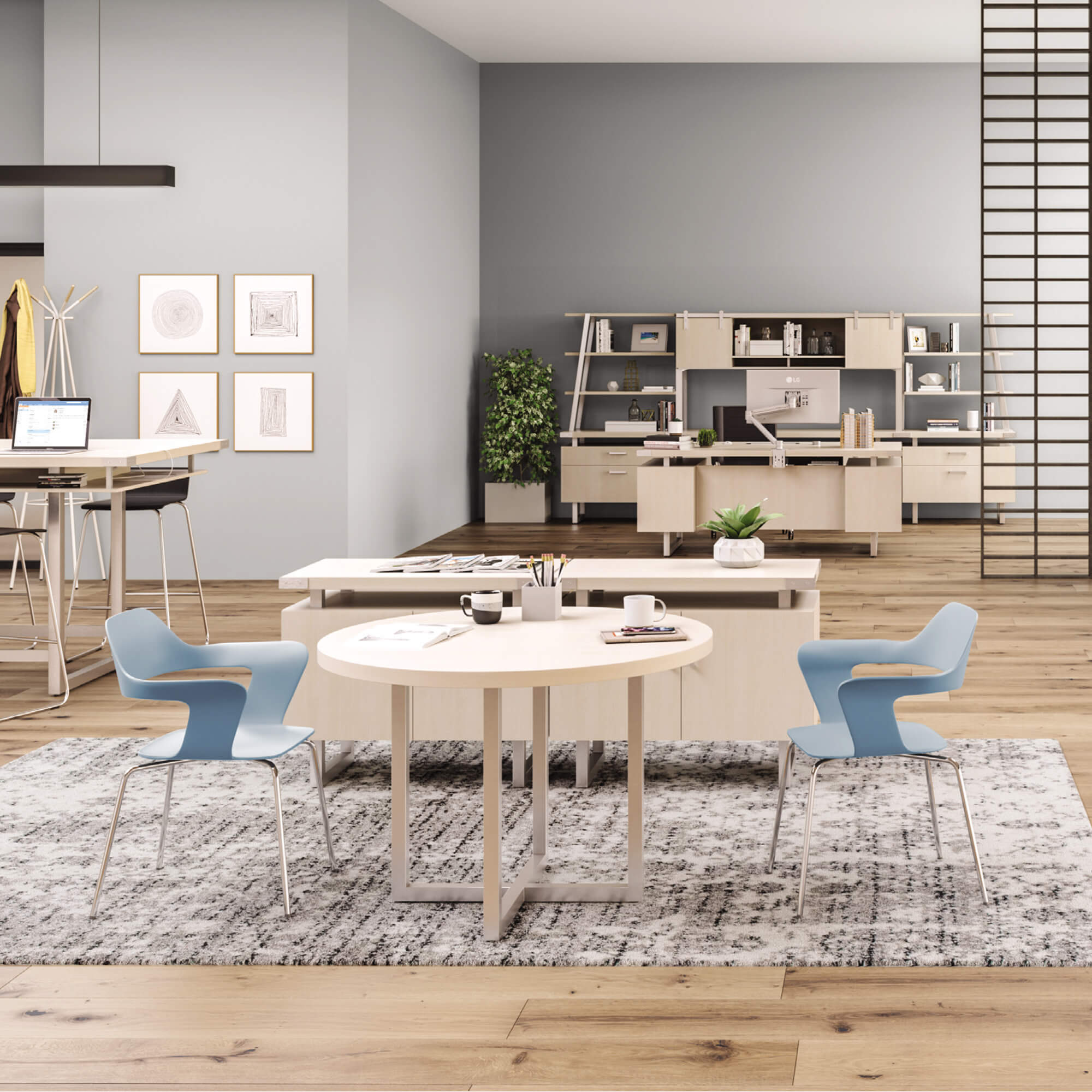 Meeting table CUB MR42RWAH FAS lifestyle Meeting table CUB MR42RWAH FAS lifestyle