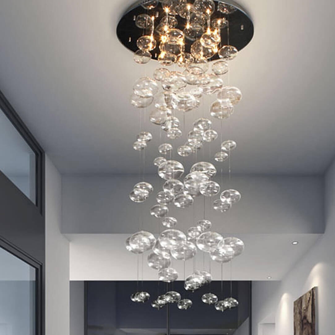 Contemporary chandeliers environmental view Contemporary chandeliers environmental view
