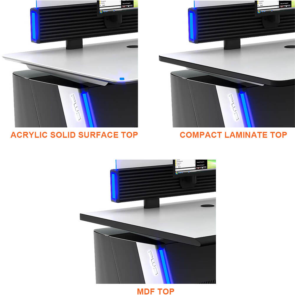 Control console xz worksurface finishes Control console xz worksurface finishes