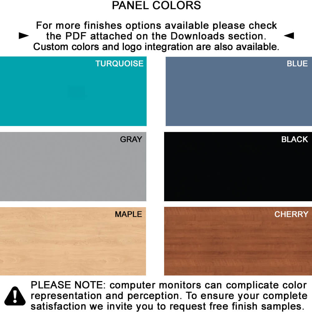 Control room furniture panel colors 0 Control room furniture panel colors 0