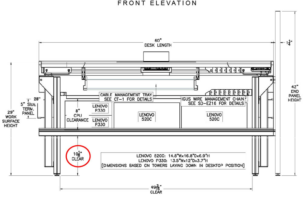 Seam a h trading desk front elevation 00 Seam a h trading desk front elevation 00