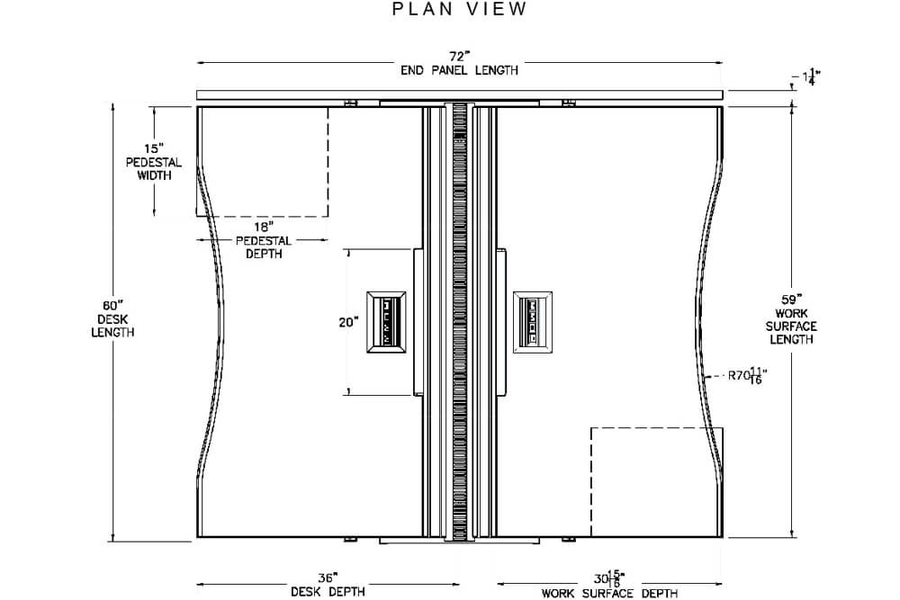 Seam a h trading desk plan view 01 Seam a h trading desk plan view 01