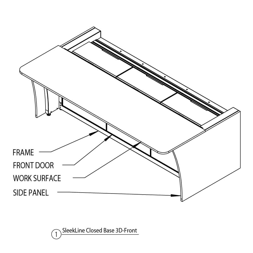 Sleekline control console closed based features 01 Sleekline control console closed based features 01
