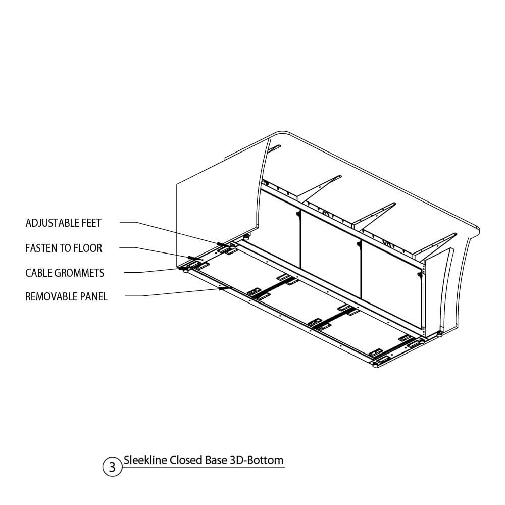 Sleekline control console closed based features 03 Sleekline control console closed based features 03