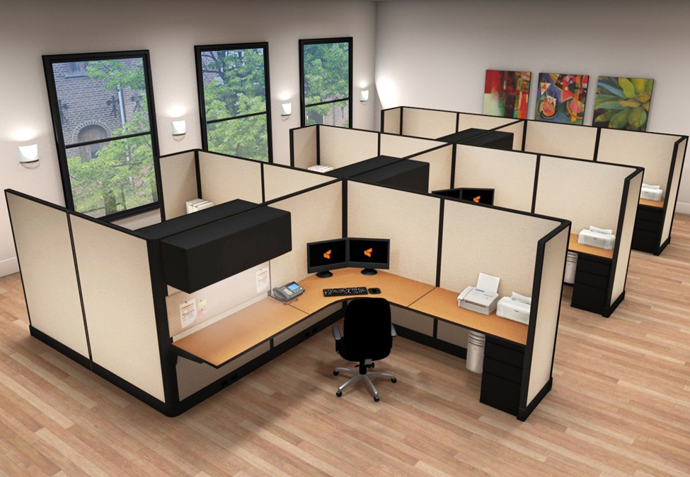 O2 series large cubicles 8x8x67 cluster O2 series large cubicles 8x8x67 cluster