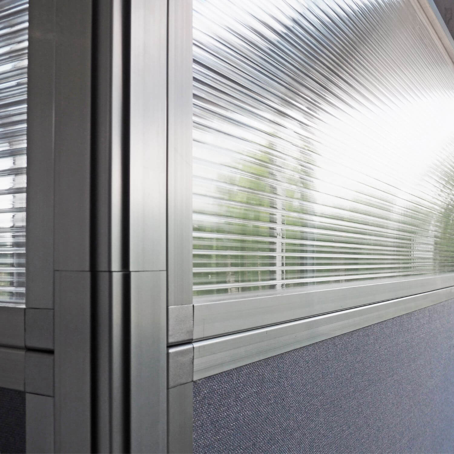 Modular panels 72h x 60w with window joint Modular panels 72h x 60w with window joint