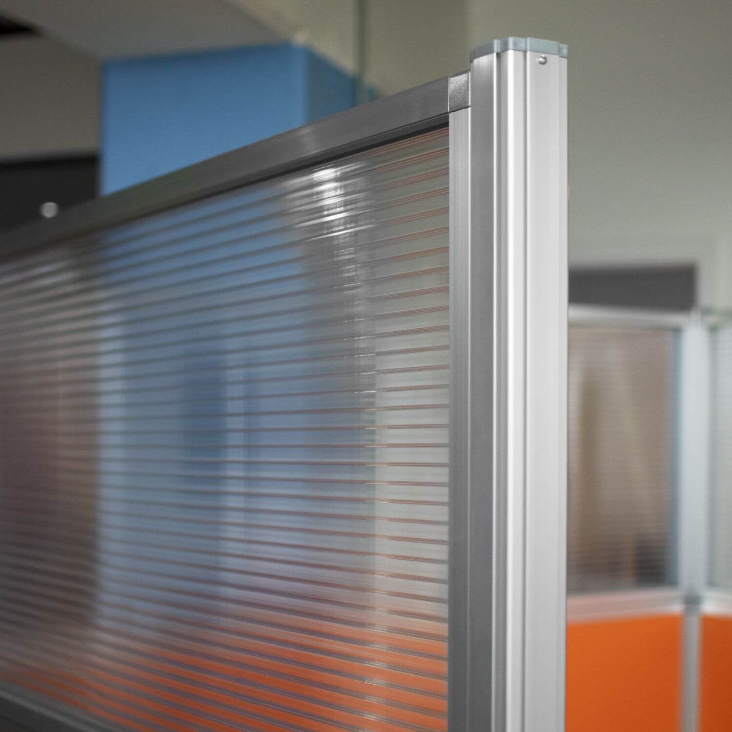 Modular panels on wheels 72h x 48w detail Modular panels on wheels 72h x 48w detail