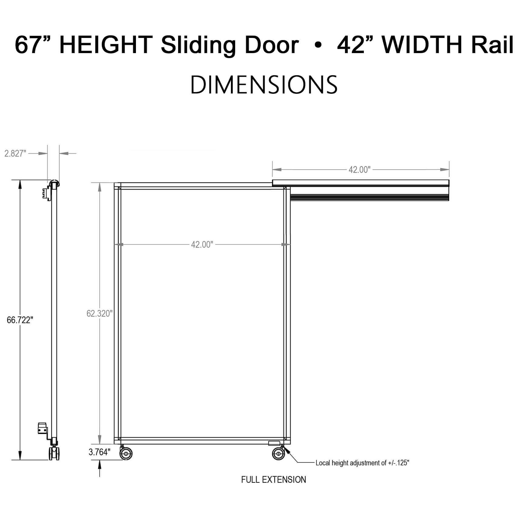 Ao2 cubicle door 67h 42w Ao2 cubicle door 67h 42w
