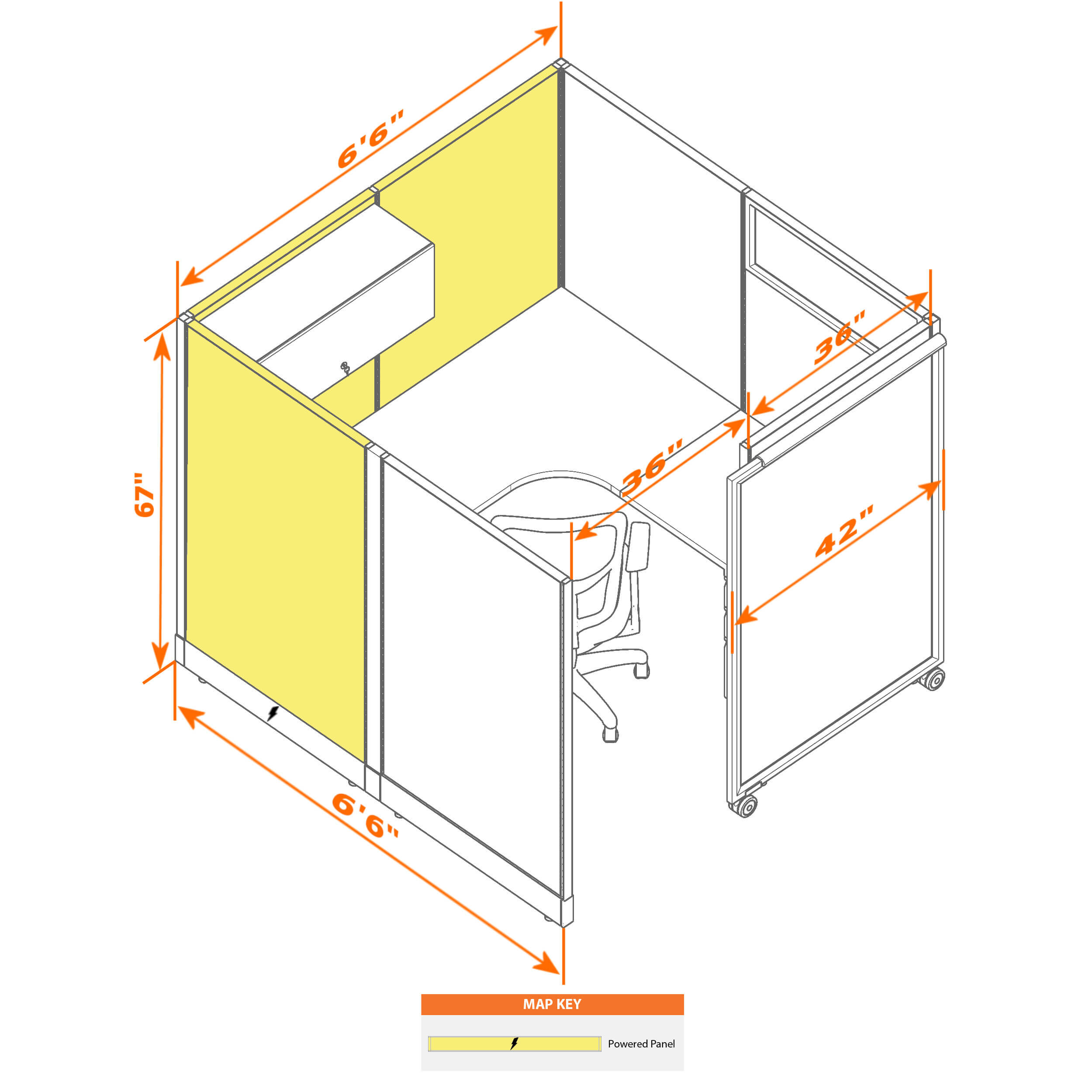 Cubicle with door 66 s 1 Cubicle with door 66 s 1