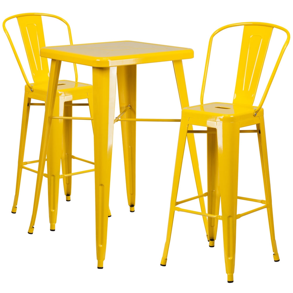High top table set CUB CH 31330B 2 30GB YL GG FLA High top table set CUB CH 31330B 2 30GB YL GG FLA
