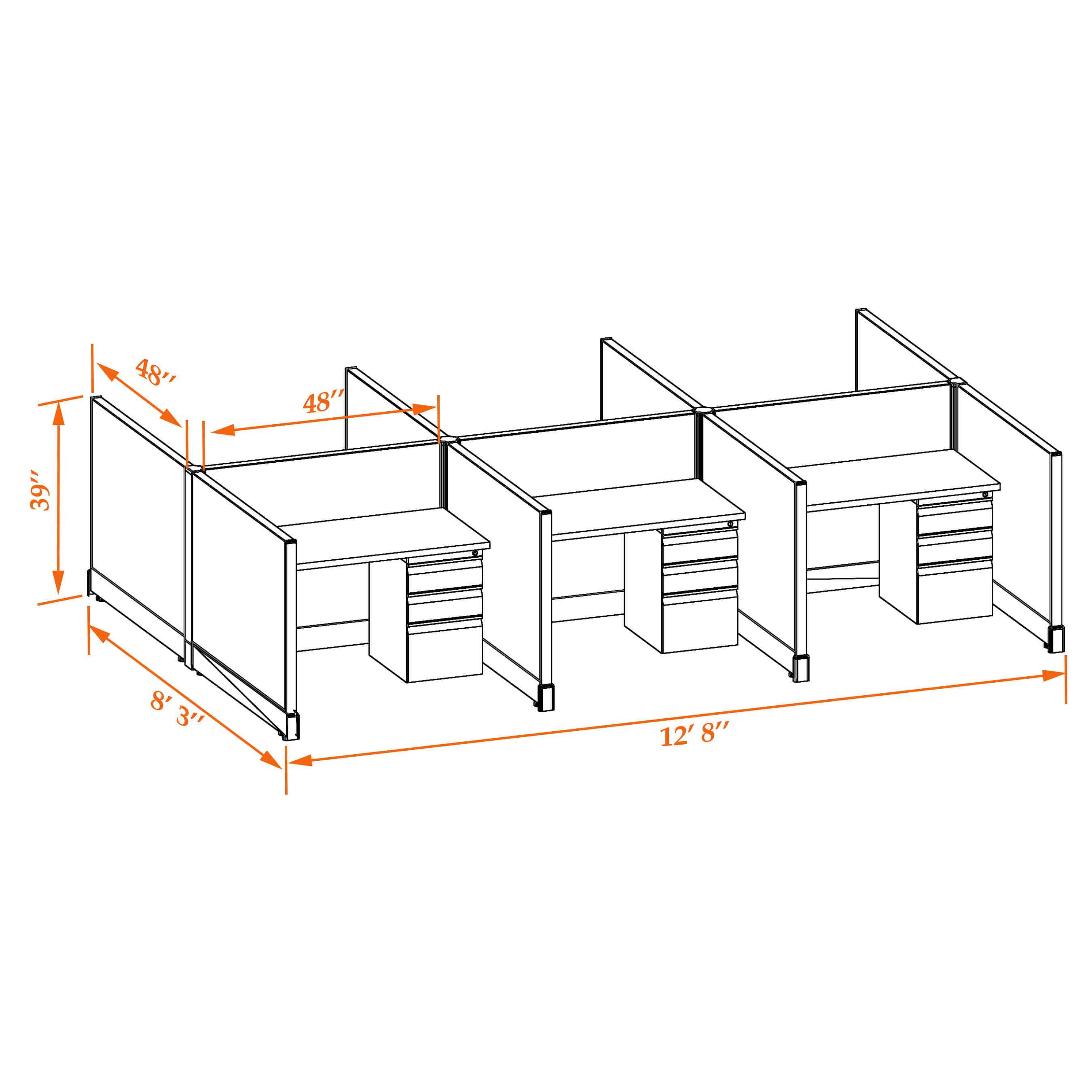 Hot desk CUB 4 39 44 WHT WH PSO 1 Hot desk CUB 4 39 44 WHT WH PSO 1