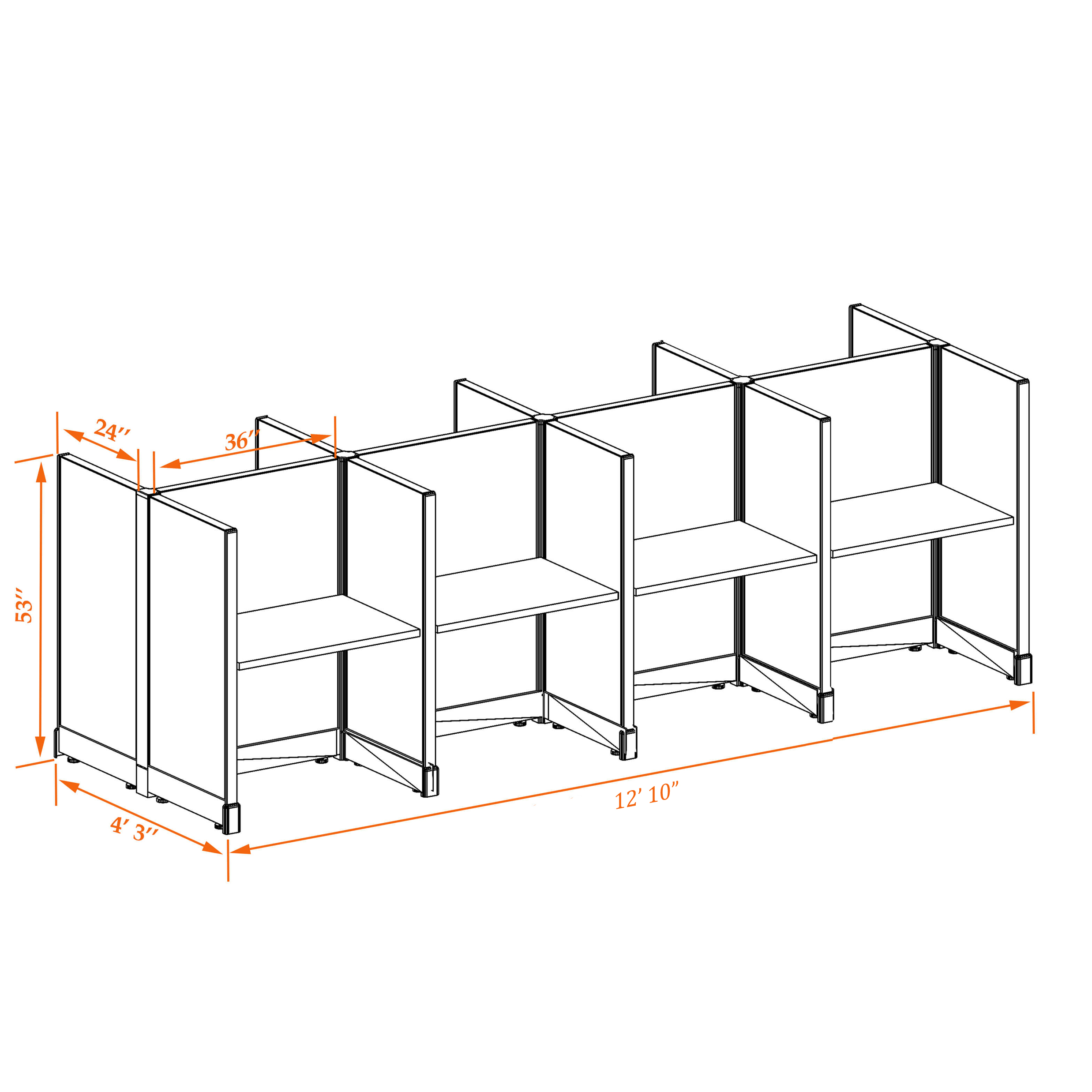 Office cubicle desk 53HU 23 8PC 1 2 Office cubicle desk 53HU 23 8PC 1 2