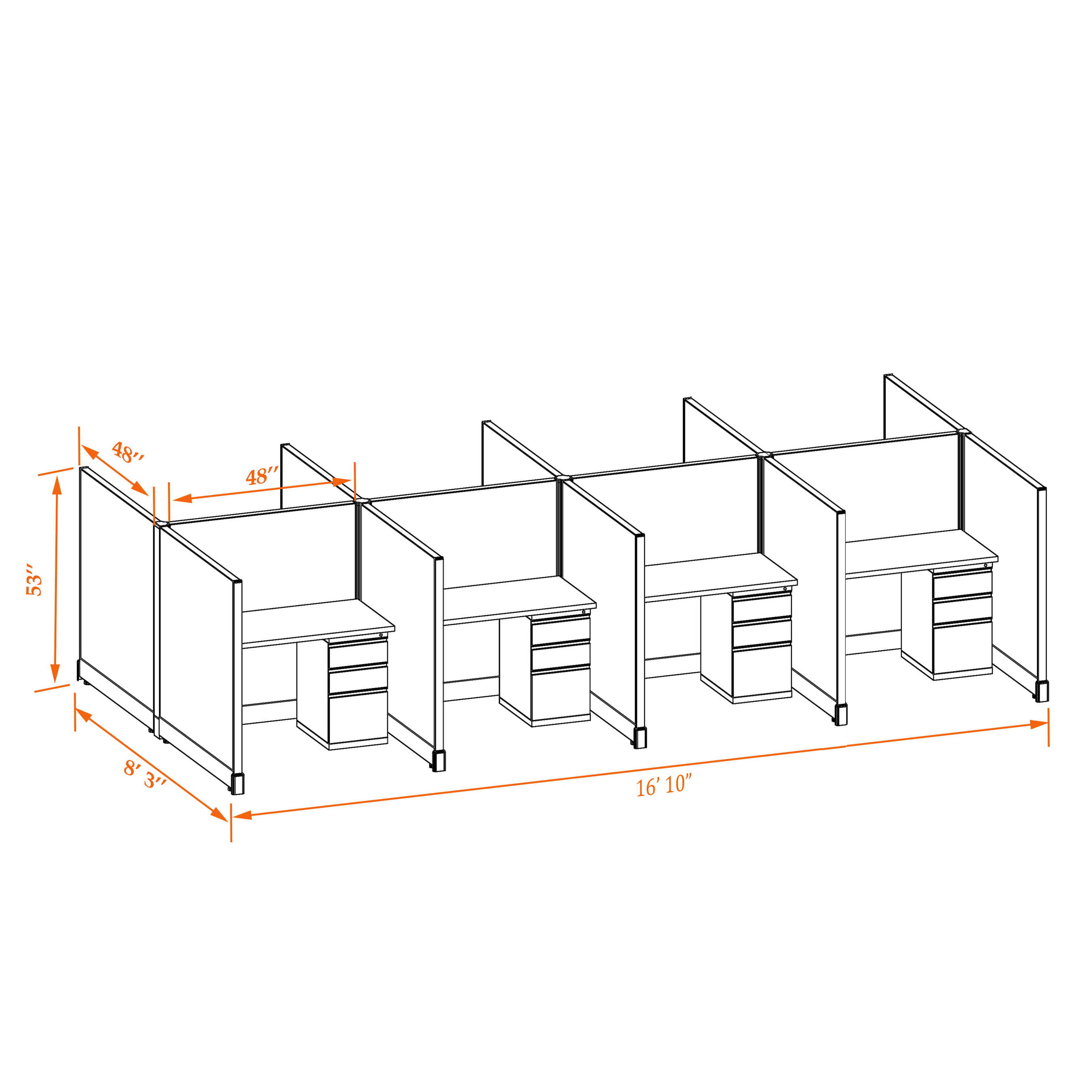 Office cubicle desk 53HU 44 8PC 1 2 Office cubicle desk 53HU 44 8PC 1 2