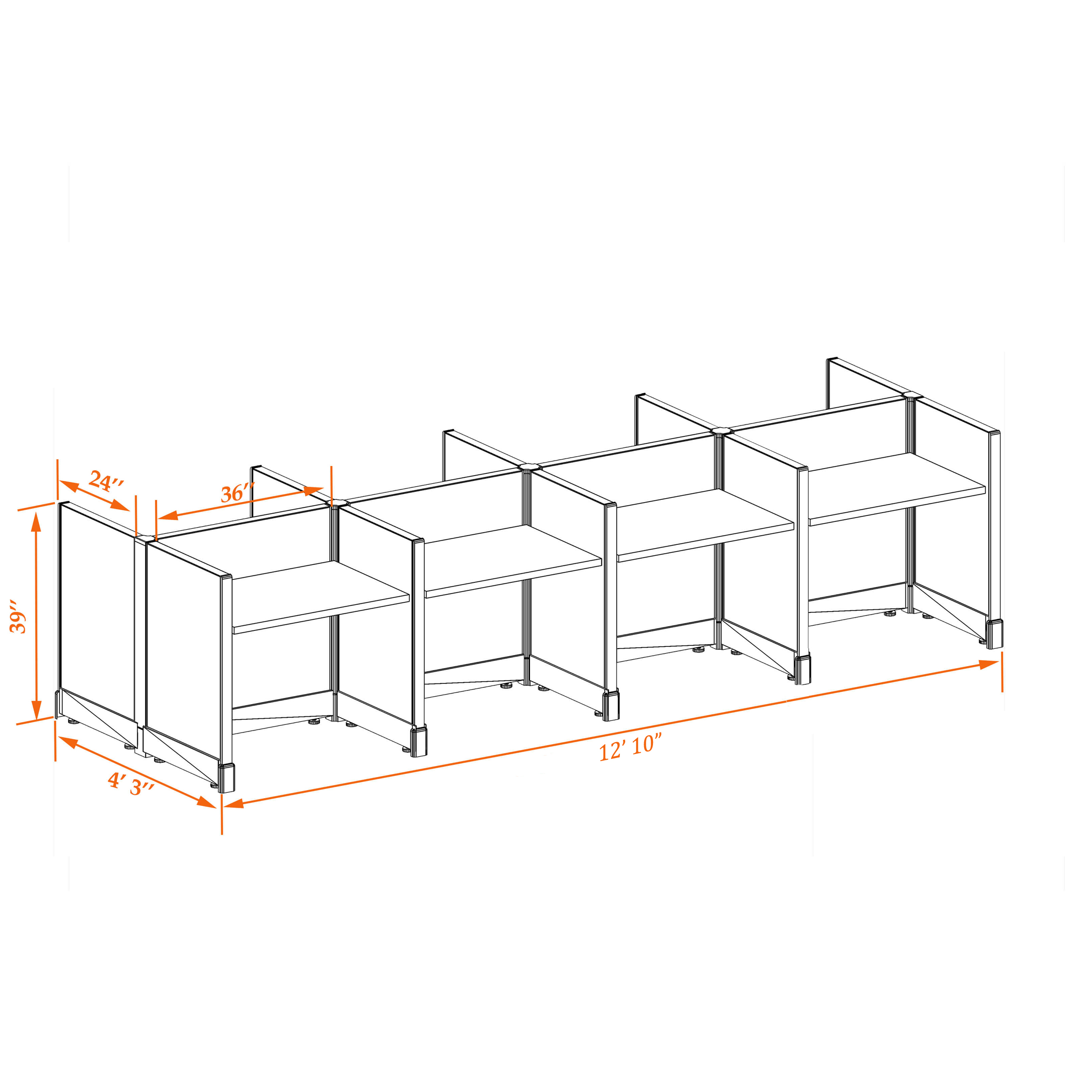 Small office cubicles 39HU 23 8PC 1 2 Small office cubicles 39HU 23 8PC 1 2