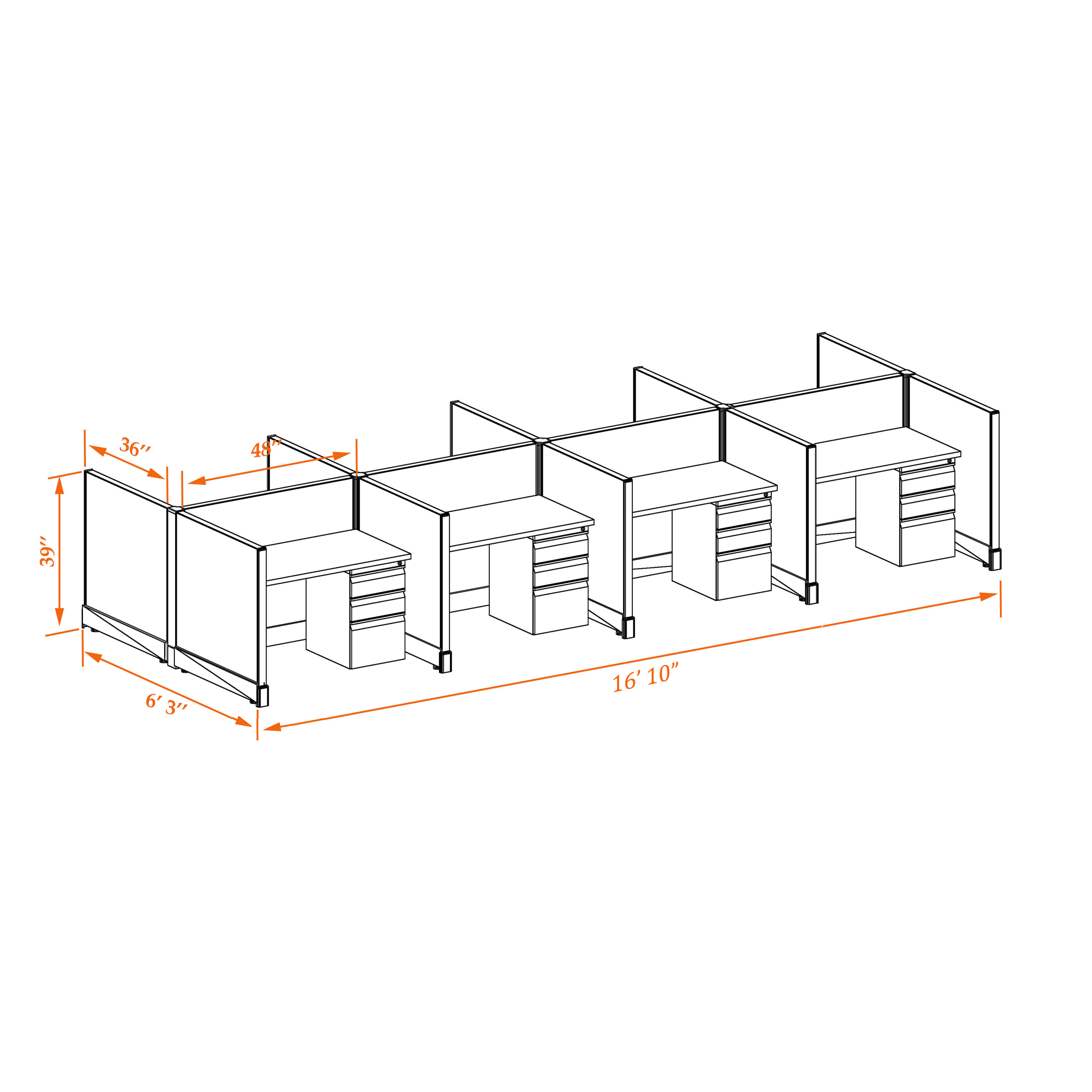 Small office cubicles 39HU 34 8PC 1 2 Small office cubicles 39HU 34 8PC 1 2