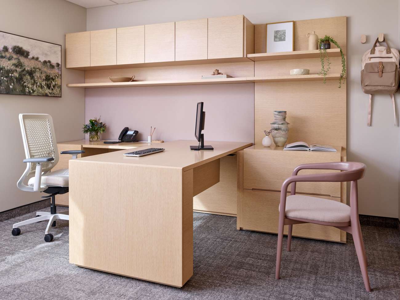 Individual office furniture space view 1 Individual office furniture space view 1