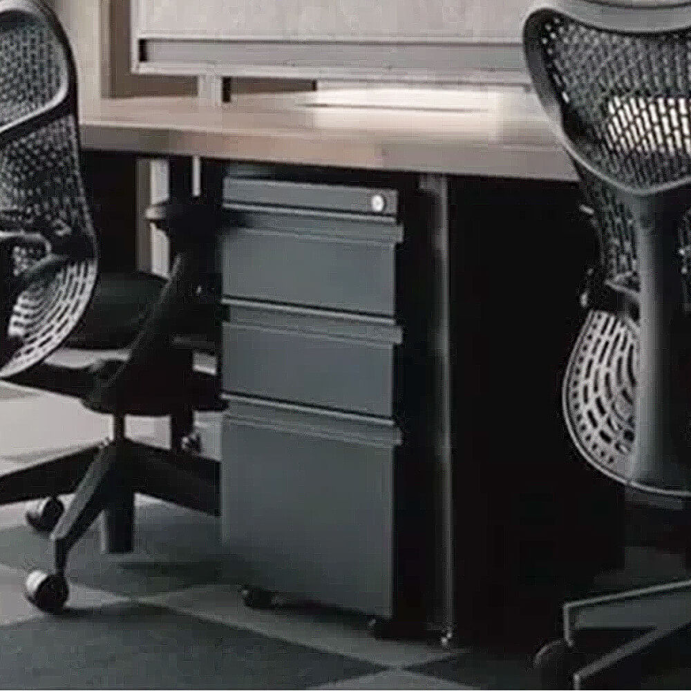 Industrial office design fixed pedestal Industrial office design fixed pedestal